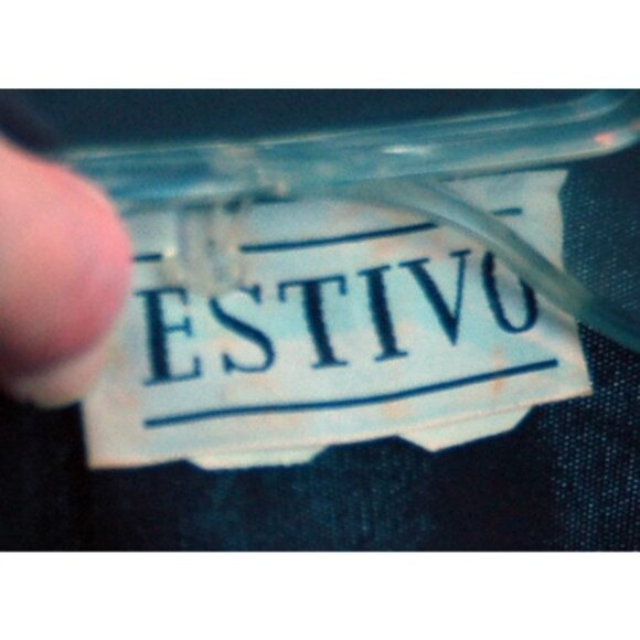 1970s bell bottom pants outfit with sheer flowered blouse Size M - Picture 5 of 5